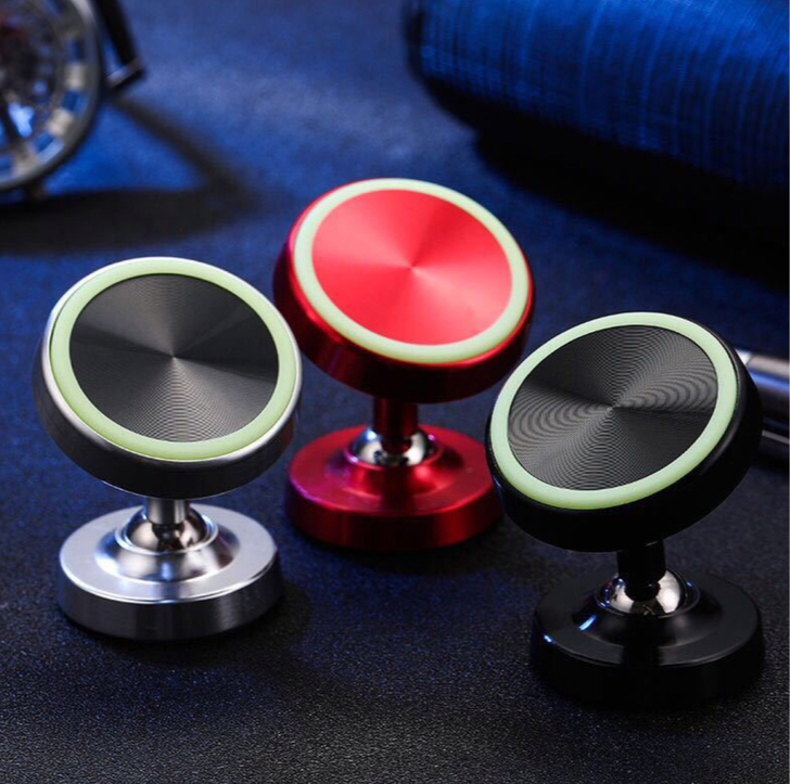 车载手机支架磁力吸盘式汽车手机支架多功能汽...