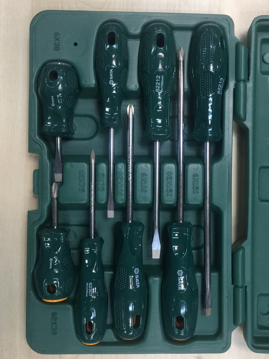 世达工具十字一字螺丝刀套装组合家用改锥汽修...