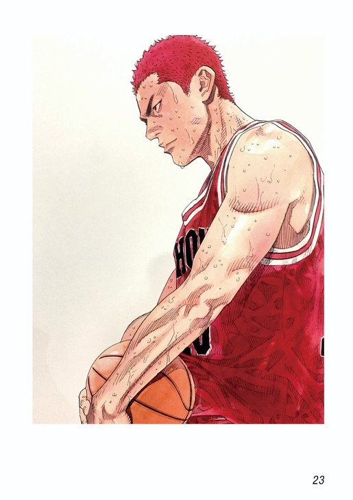 出大量灌篮高手的插画，带源文件价格便宜，图...