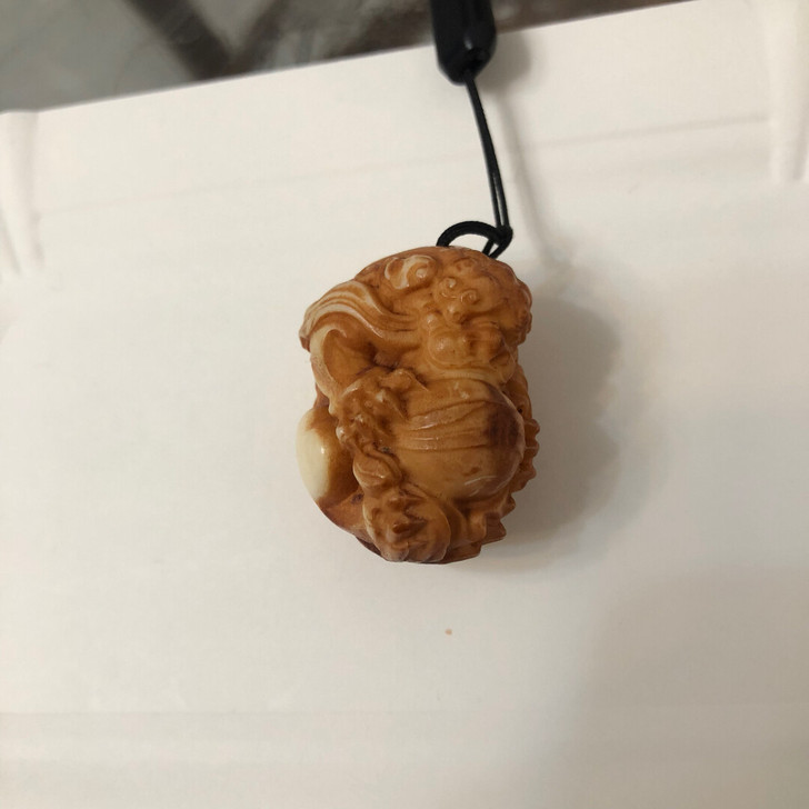 紫檀供老貔貅! 盘玩顺滑 材质为鹿角 名师...