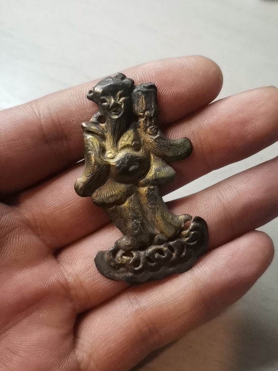 清代,鎏金帽顶子,八仙,