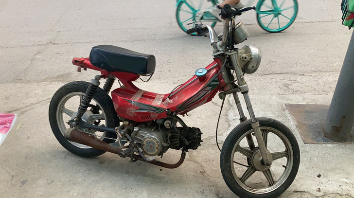 100cc 牌子摩托车无牌照无手续