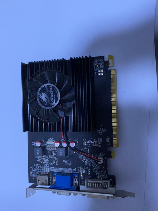 七彩虹GT710 黄金版 1G D3显卡、