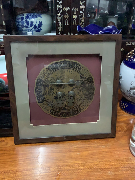 铜雕 纯铜装饰画客厅沙发背景墙画墙挂画