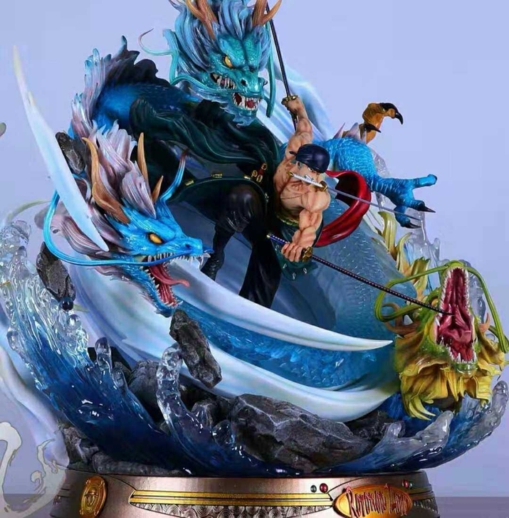 海贼王手办gk 山治 路飞 索隆 女帝 艾...