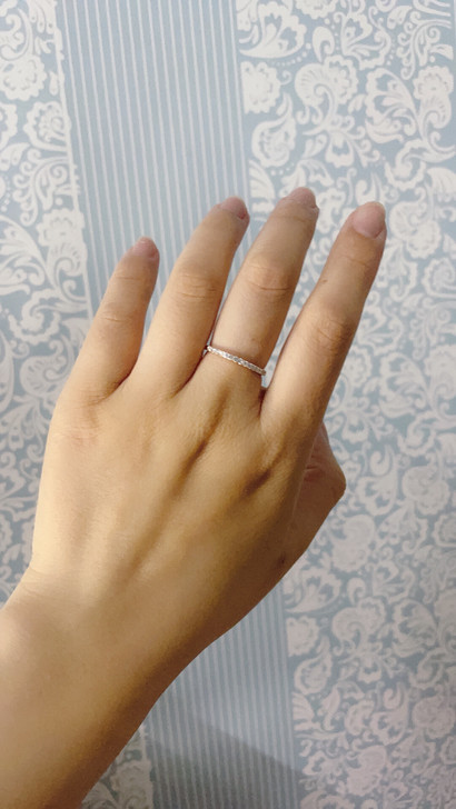 钻石排戒，玫瑰色，15颗，国内码13号，合...