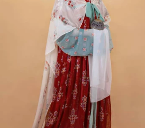 丹青荟传统服饰 敦煌供养人 礼佛图-都督夫...