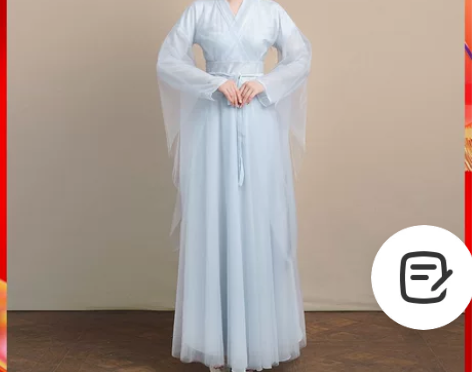 新款原创古装宋制汉服女中国风超仙气大码学生...