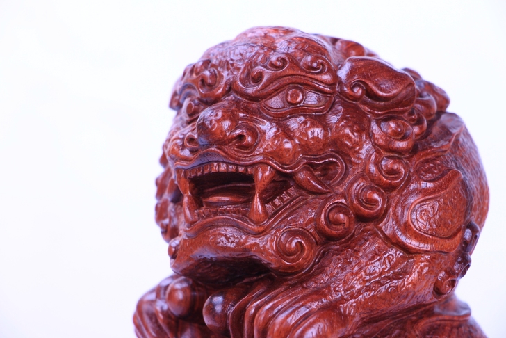 印度小叶紫檀清刀小叶紫檀貔貅小叶紫檀招财摆...