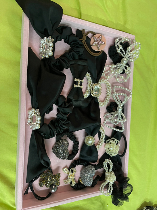 韩国发饰全新图里全部全新首饰盒35包邮，工...