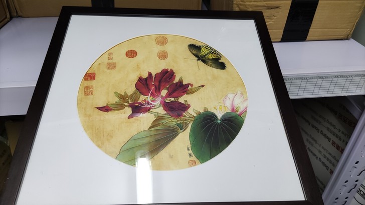 景泰蓝工艺画摆件 装饰画