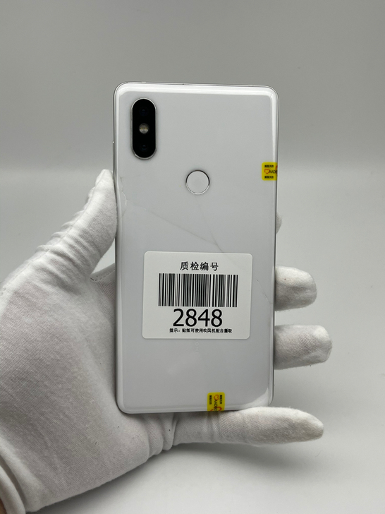 小米MIX2s白色6+128指纹坏