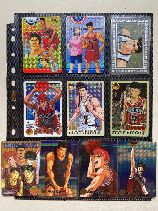 灌篮高手 日版闪卡