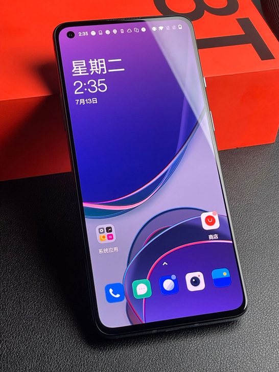 一加8T 8+128g 99新 时银色