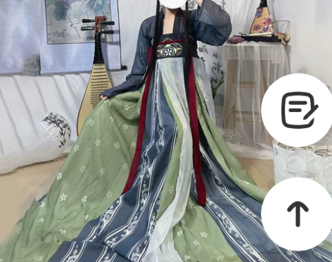汉旭梨花朵朵汉服女唐制齐胸襦裙中国风仙气对...