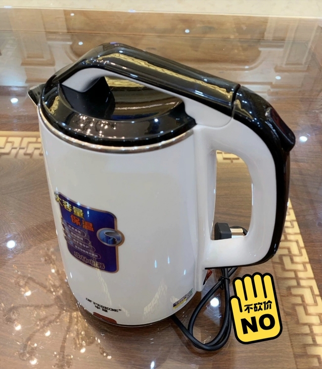 304不锈钢电热水壶保温烧水壶大容量热水壶...