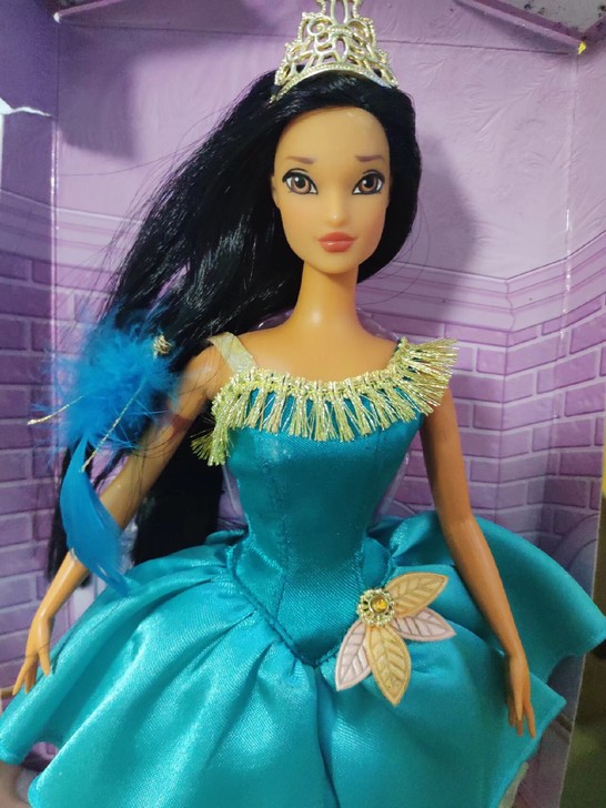 迪士尼公主宝嘉康蒂风中奇缘公主芭蕾娃娃稀有...