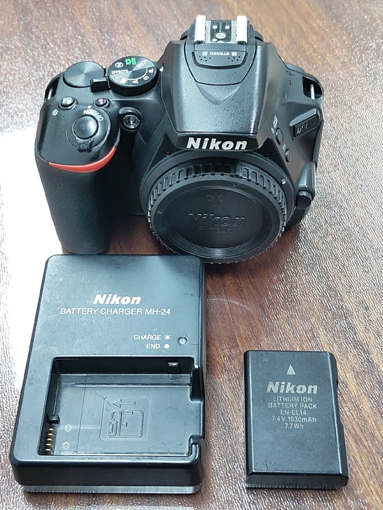 尼康D5600单机，实图拍摄，成色凑合，有...