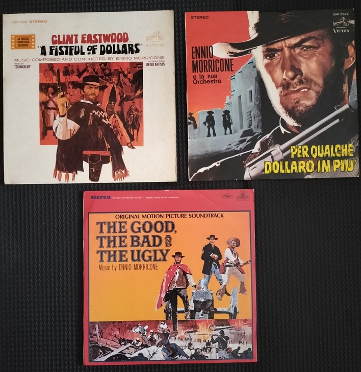 电影原声黑胶：黄金三镖客系列