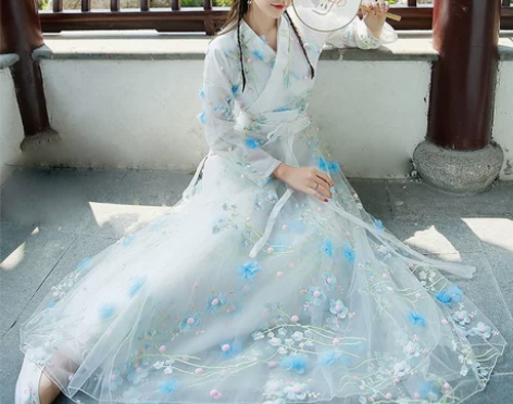 古装汉服女飘逸超仙原创正品中国风套装古风齐...