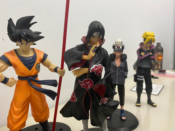 海贼王，七龙珠，博人转，九尾  等手办。朋...