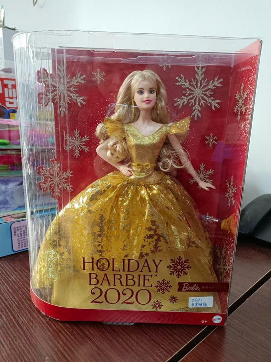 芭比-GHT54芭比节日惊喜娃娃