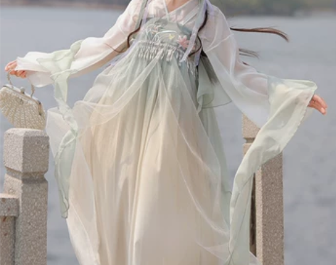 百合姬唐制汉服女正品原创中国风新款仙气齐胸...