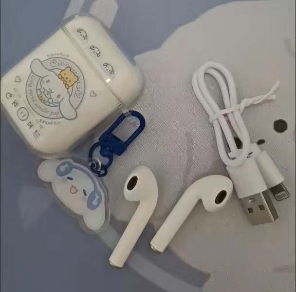 无线蓝牙耳机双耳卡通可爱小米华为OPPOv...