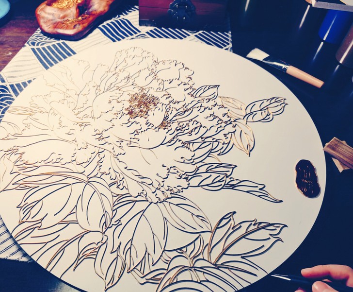 可定制景泰蓝工艺画高档礼品画掐丝珐琅画墙挂...