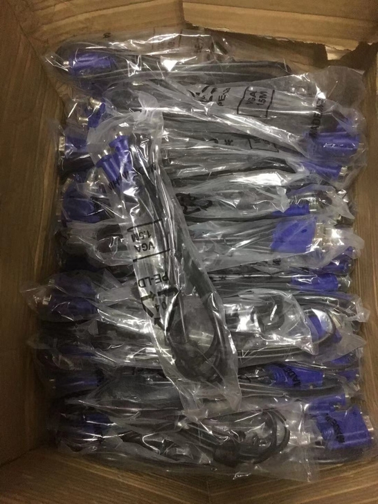全新1.5米投影仪VGA线 视频线 15针...
