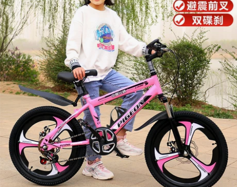 飞鸽儿童自行车女孩童车6-8-10岁以上1...