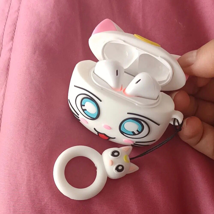 蓝牙耳机无线卡通迷你双耳华为苹果小米OPP...