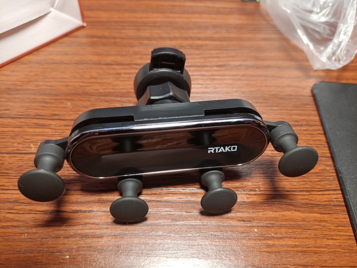 锐塔克车用汽车用神器磁性合金手机架重力吸盘...