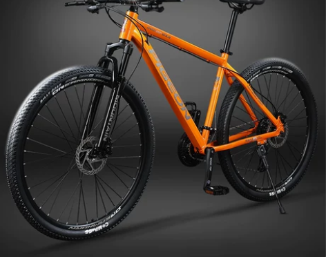 自行车 飞鸽铝合金内走线蓝图变速油碟刹成人