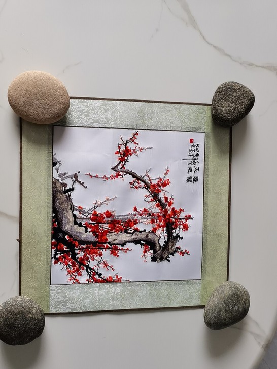 刺绣画