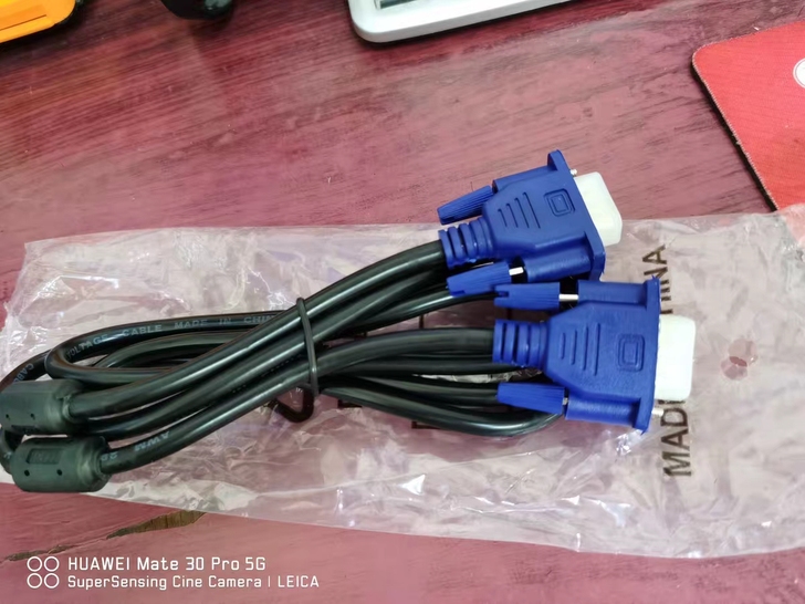 vga线电脑显示屏电视投影仪高清连接数据线...