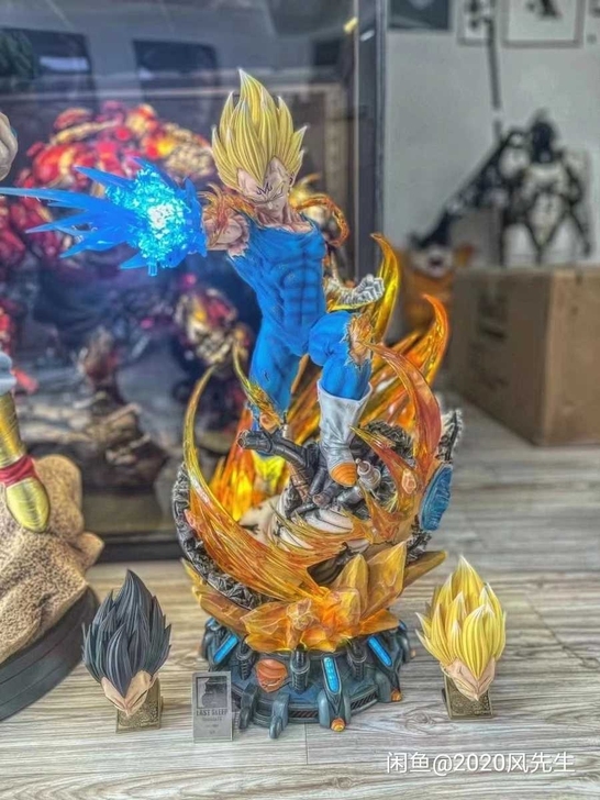 七龙珠系列 LS贝吉塔雕像 3头雕替换