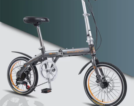 菲利普儿童折叠自行车小男孩女童中大童学生单...