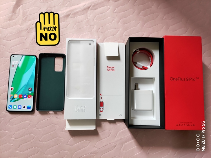 99新一加9pro，绿洲色顶配，12+25...