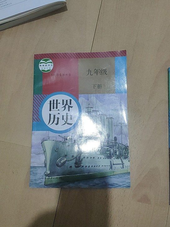 全新九年级历史下册 不退不换
