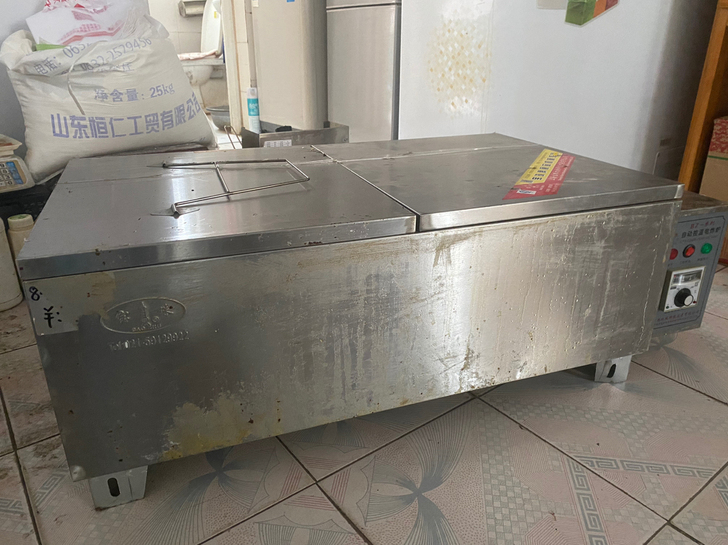 捡漏捡漏!!!几乎全新,宝珠牌商用电炸锅,...