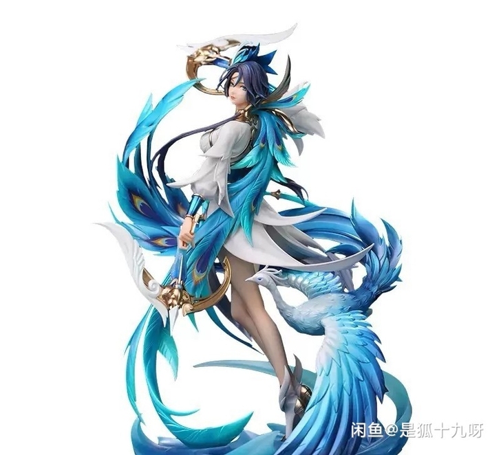 【收】收一个虞姬手办云霓雀翎王者荣耀,脸型...