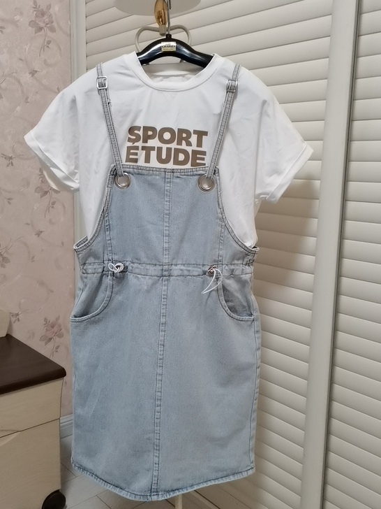 夏装背带裙短袖休闲裤清衣柜出