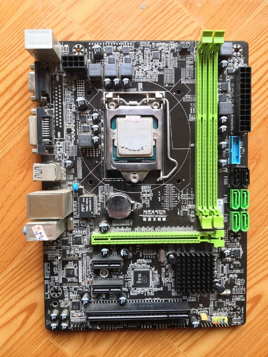拆机主板铭瑄B85+G3260CPU  整...