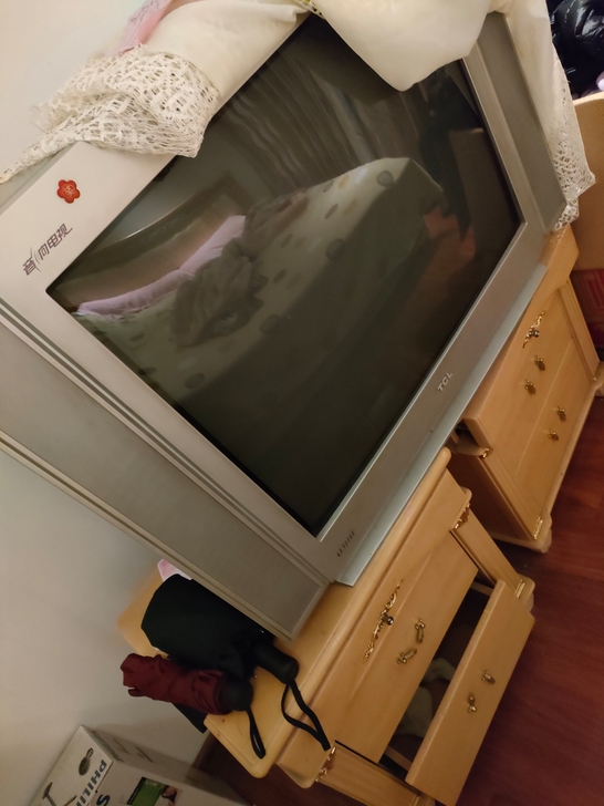 tcl大屁股模拟电视34寸闲置处理