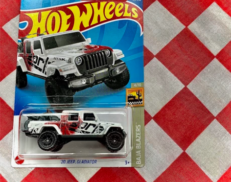 风火轮普卡【JEEP吉普角斗士】 全新未拆...