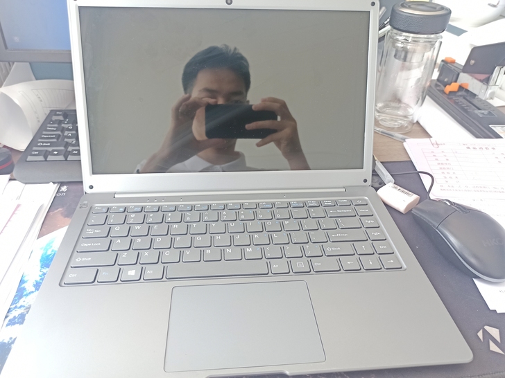 中柏笔记本,6+128G,自用电脑,由于运...