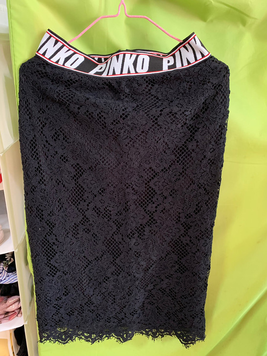 PINKO 蕾丝铅笔裙