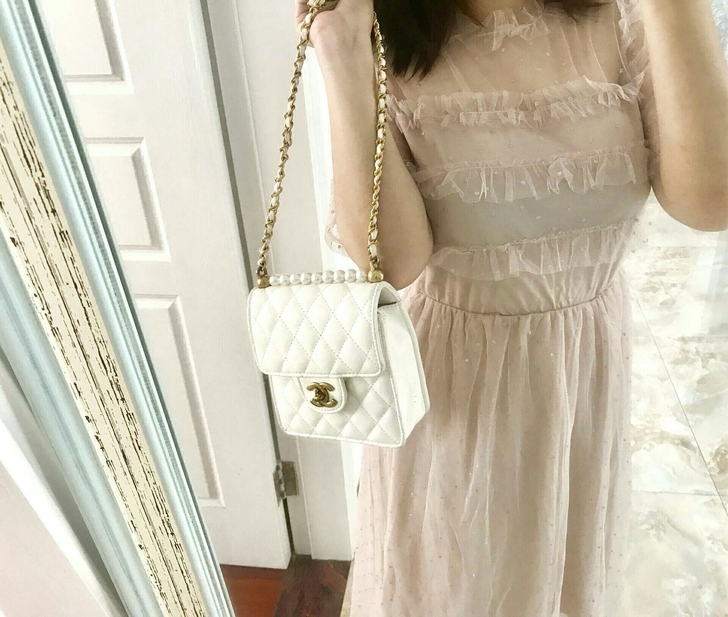 网纱花边连衣裙小仙女