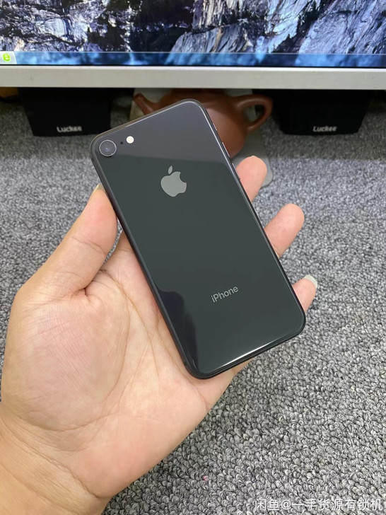 苹果iPhone8黑色苹果手机有指纹 手机...
